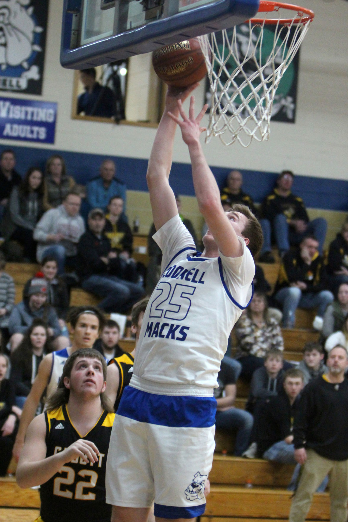 Cadott at McDonell boys basketball 1-15-19
